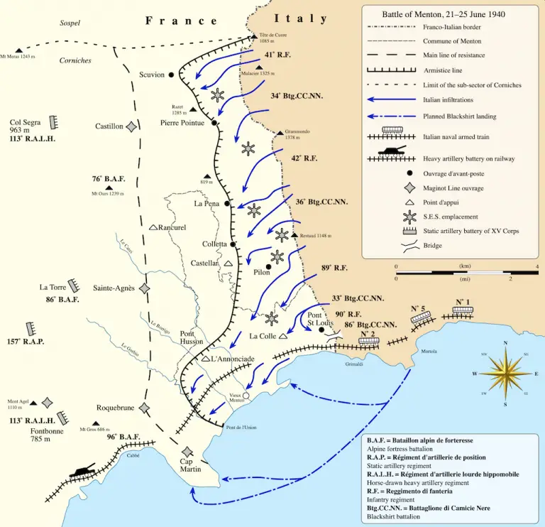 Invasion of France Order of Battle 20 June 1940 - Comando Supremo