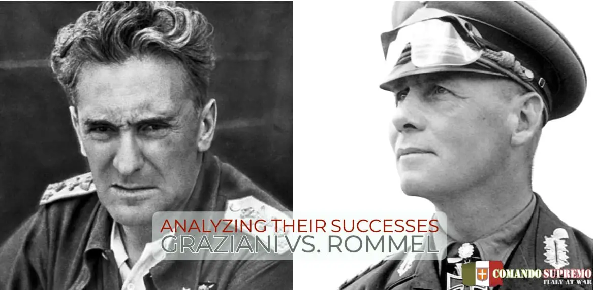 Comparing Graziani vs Rommel in North Africa - Comando Supremo