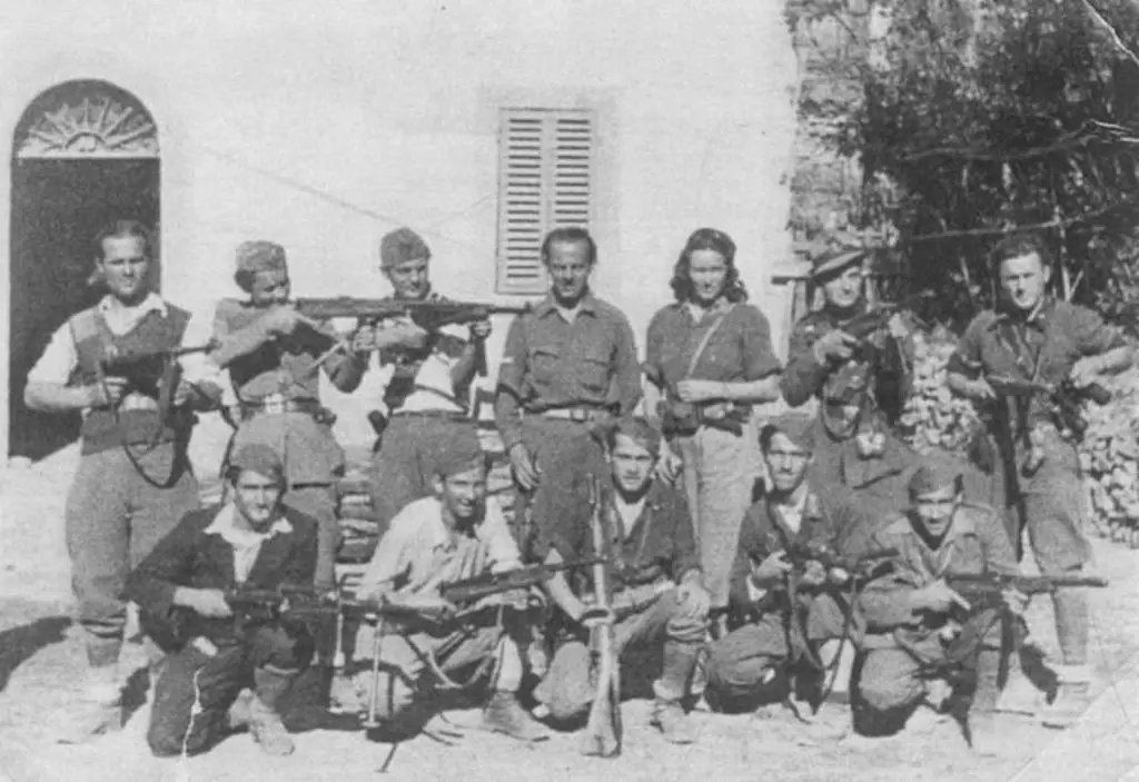 Yugoslavian partisans.