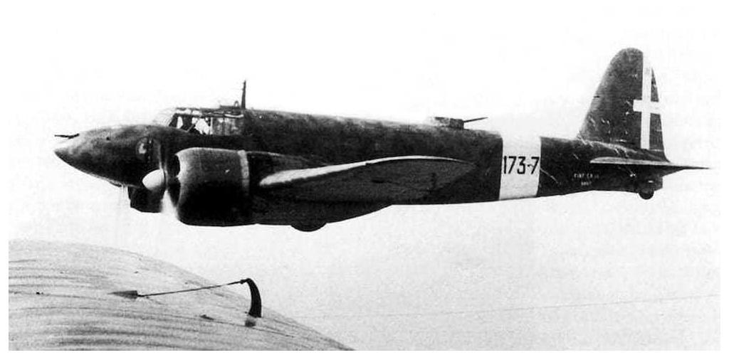 The Fiat CR.25 had an impressive speed that beat any of the Italian fighters in service.