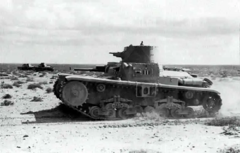 The M11/39 in North Africa.