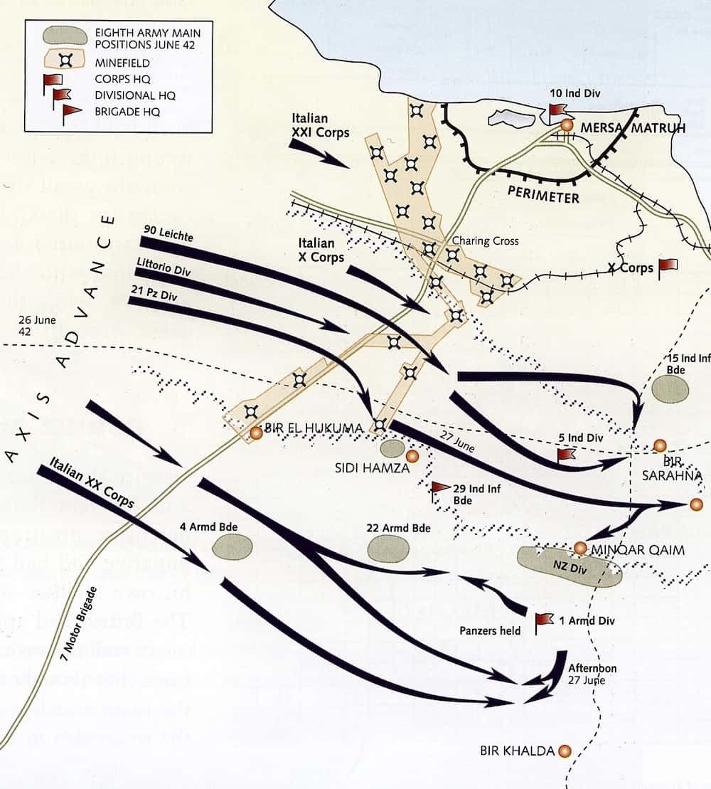 First Battle of El Alamein (1-27 July 1942) - Comando Supremo