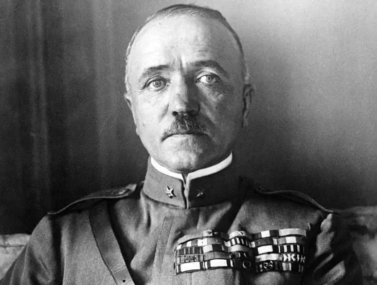 Italian General and Politician Pietro Badoglio
