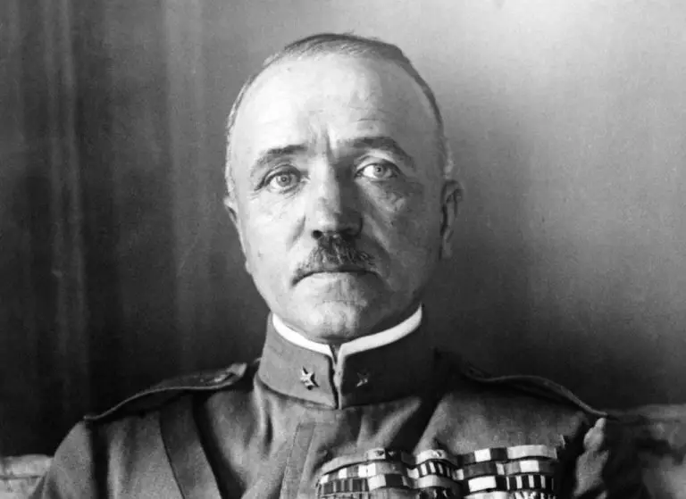 Pietro Badoglio Italian General and Politician Comando Supremo