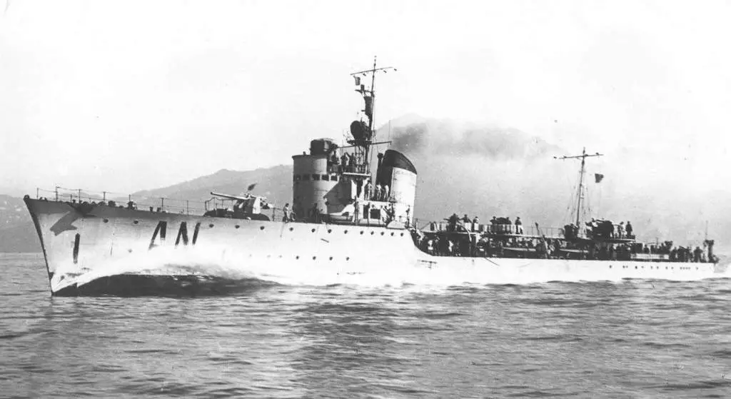 Spica Class Torpedo Boat Antares.