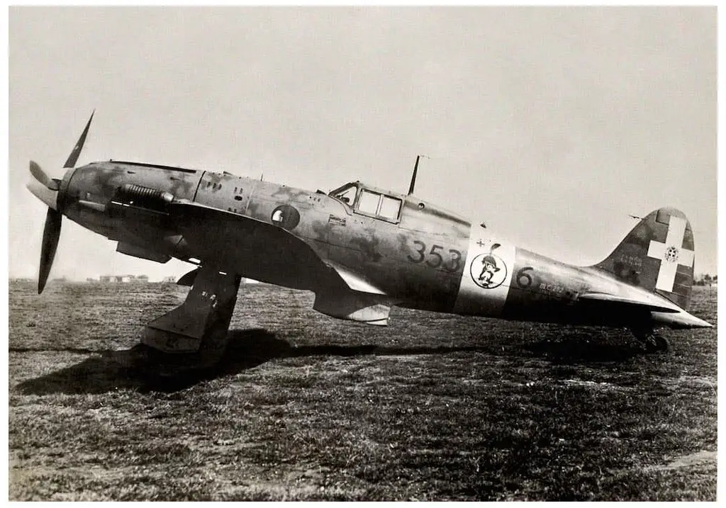 Macchi C.202 in 1943.