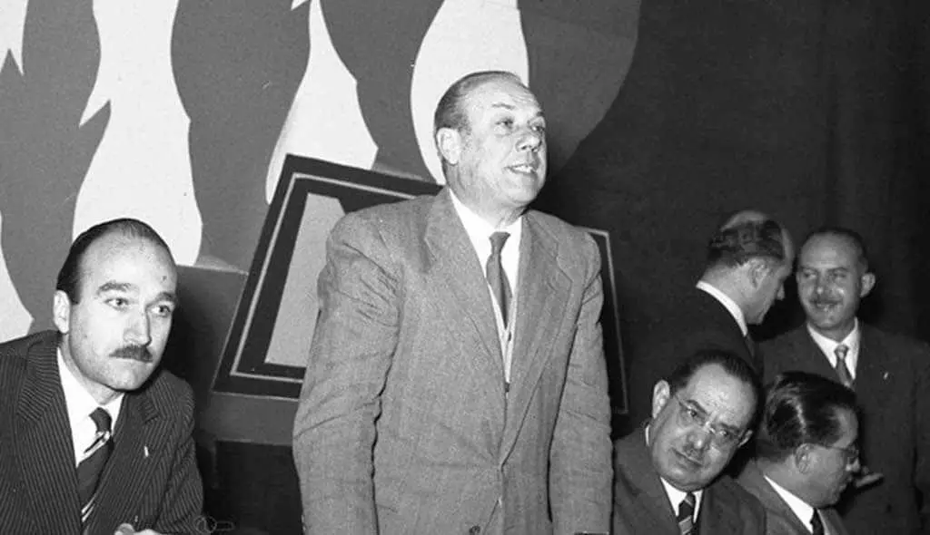 Junio Borghese was President of the MSI from 1951-1953.