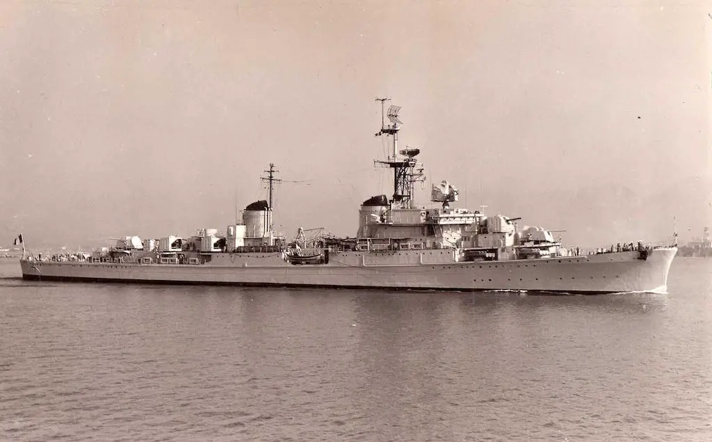 Scipione Africano, a Capitano Romani Class cruiser.