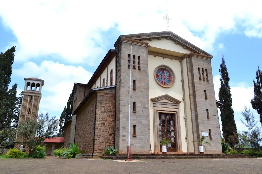 Italian War Memorial Church at Nyeri.
