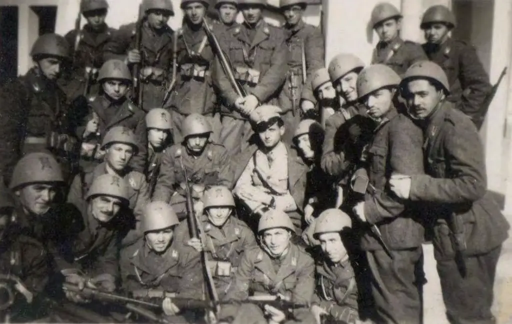 Soldiers of the Acqui Division on Cephalonia.