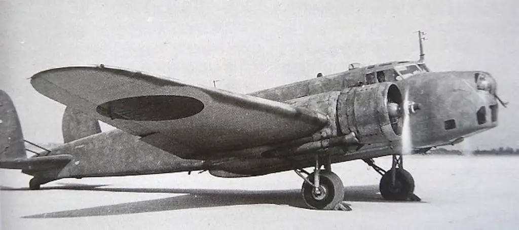 A Fiat Br.20 used by Japanese forces.