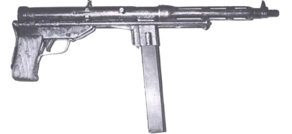 TZ45 Submachine Gun of WWII Comando Supremo