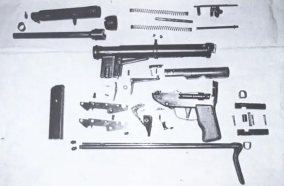 TZ45 Submachine Gun of WWII Comando Supremo