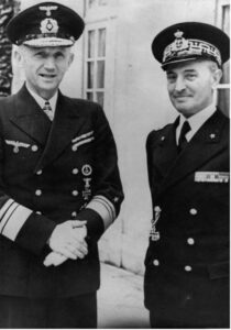 Admiral Dönitz and Admiral Parona