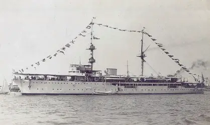 The “Eritrea” was a military vessel, launched in 1937, conceived for long-range operations in the Italian colonies (it was classified as a “colonial ship”). Displacing 2100 tons, it was armed with two twin 120mm gun mountings and was capable of a maximum speed of 19 knots. When the war broke out it was stationed in the harbor of Massawa in Italian East Africa together with other light units, notably the “Leone” and “Nazario Sauro” class destroyers. In February 1941 the situation in East Africa was dire for the Italians. Isolated from the motherland, the land forces had been progressively repelled and depleted, while the few ships available were bombed in port by British planes. With the capitulation of the colony approaching, it was decided that the Eritrea would have tried to avoid capture by attempting a breakout into the Indian Ocean, destination Japanese-controlled bases in the East. The ship loaded several additional fuel barrels to increase its autonomy and left Massawa on the night of the 19th of February 1941, under the command of frigate captain Marino Iannucci. To increase the chances of avoiding the British blockade, Captain Iannucci (an expert Hydrographer) decided to cross the shallow and dangerous waters near the Island of Perim (at the entrance of the Gulf of Aden), betting on the absence of British surveillance in that area. His plan worked out and, under the cover of darkness, the Eritrea left the Red Sea and entered the Indian Ocean. Commander Marino Iannucci After the successful crossing, the Eritrea spotted an enemy vessel, fastly approaching its position. It was a British auxiliary cruiser, seemingly ready to engage the Italian ship. Captain Iannucci ordered his crew to battle stations, ready for a final stand against a superior enemy. However, Iannucci and his men were lucky, the enemy ship, at a 15km distance, changed course and disappeared. The Eritrea was temporarily safe, but it had been spotted, paving the way to possible future air attacks or naval interception. On the 22nd of February, there was another contact with an enemy vessel, the Eritrea rapidly maneuvered and laid a smokescreen which allowed to break contact with the British unit. After some calm days of navigation, the Eritrea was in the middle of the Indian Ocean and the risk of being spotted/attacked by aircraft had practically vanished. Morale was high, and the crew believed that they could finally “make it”. The crossing of the Indian Ocean progressed with no new hostile encounters and on the 11th of March, the Eritrea was in sight of the Dutch-controlled East Indies. Here, another difficult choice lay ahead. The Eritrea in the port of Massawa At the time, there was no war status between Italy and the Netherlands (by then occupied by Germany while its colonies had joined the Allies) so there is no risk of a clash with the Dutch units. However, they could easily report the position of the Eritrea to the British forces in Singapore or the Australians in Darwin. Iannucci then decided to take another risky gamble, he took a route for the Alor Strait and the island of Timor, which was controlled by Portugal in the eastern portion. Iannucci ordered his men to disguise the Eritrea as a Portuguese vessel. Iannucci searched in the naval almanac at his disposal for a Portuguese ship that could resemble the Eritrea. He found one, in the end, the small vessel Pedro Nunez. The crew repainted the ship and raised a second fake funnel and a second mast to disguise the Eritrea. They were soon spotted by a Dutch recognizance plane flying over their heads. They immediately raised the Portuguese flag and identified themselves as the Pedro Nunez. The voyage of the Eritrea With a considerable share of luck, the trick worked out and during the night the Eritrea safely crossed the Alor strait. Some days later, the lucky ship spotted another warship quickly approaching its position, the crew was once again ordered to battle stations but this time the Japanese flag raised on the approaching Cruiser allowed for a general scream of jubilee. The Eritrea finally arrived in the Japanese port of Kobe after 32 days and 17.334 km of navigation, achieving something very close to the impossible. A picture of the Eritrea signed by some of the crew members The Eritrea in drydock in Kobe (Japan) The Eritrea continued to operate in Asian waters until September 1943, when it was reached by the news of the armistice. Captain Iannucci, loyal to the King, escaped the surveillance of the Japanese fleet and reached British-controlled Ceylon. The Eritrea operated as a submarine support vessel for the allied navies until 1944 when it returned to Italy for a short period before sailing again for the far east to carry on the sumbarine support duties. It remained in this area until April 1946 when finally returned to Italy. The small lucky ship was handed over to the French navy in 1948 as part of war reparations and took part in several operations revolving around the war in French Indochina during the 50s. The Eritrea, now renamed Francis Garnier, was placed in reserve in 1966 and was finally used as a floating target for a nuclear test near the atoll of Mururoa. The ship sunk on the 29th of October 1966 and its wreck lays at 1300m in the Pacific waters. Sources Bagnasco, E. (2005). In guerra sul mare. Giorgerini, G. (1994). Uomini sul fondo. Pellegrini, L. (1976). L'avventuroso raid della "Eritrea". Storia illustrata n.219.
