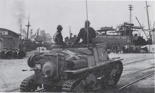 A semovente 47/32 of the Friuli division