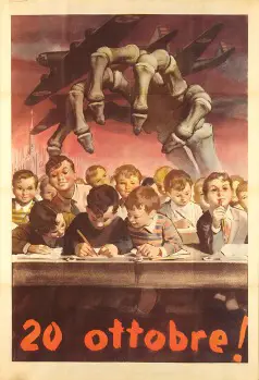 A poster about the Gorla Tragedy