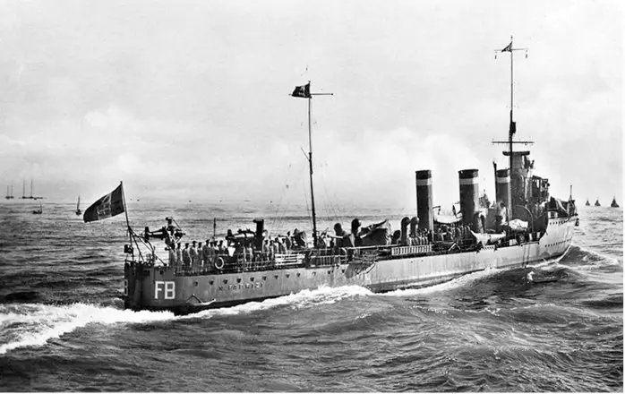The Torpedo boat Fabrizi