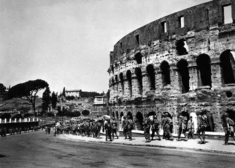 Allied Troops Enter Rome