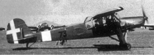 Fi 156 of the Regia Aeronautica