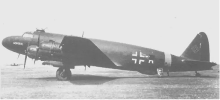Piaggio P.108T with Luftwaffe markings