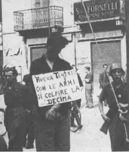 Italian partisan executed by the Xa MAS
