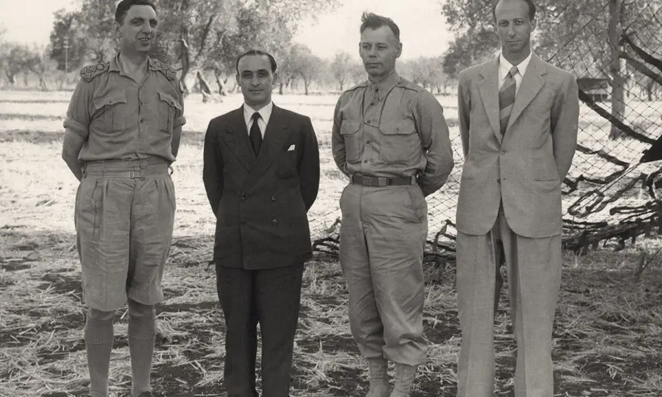Cassibile, 3rd September 1943, Strong, Castellano, Smith and Montanari